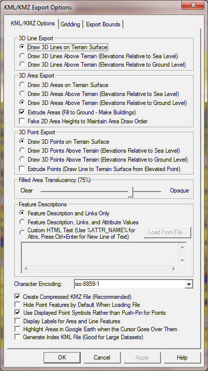 extract pole parameters from pls cadd google earth